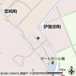 熊本県宇土市伊無田町294周辺の地図