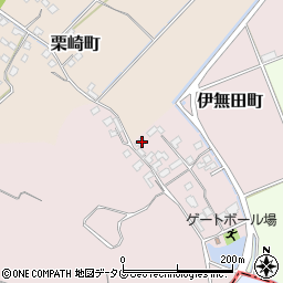 熊本県宇土市伊無田町346周辺の地図