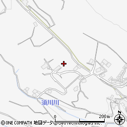 長崎県南島原市西有家町里坊723-1周辺の地図