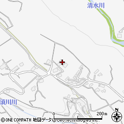 長崎県南島原市西有家町里坊533周辺の地図