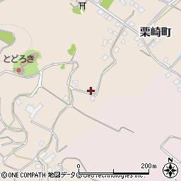 熊本県宇土市栗崎町300周辺の地図
