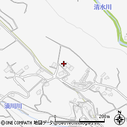 長崎県南島原市西有家町里坊533-2周辺の地図