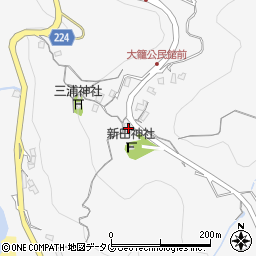 長崎県長崎市大籠町826周辺の地図