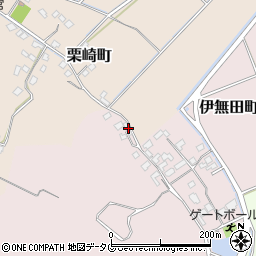 熊本県宇土市伊無田町347周辺の地図