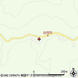 熊本県上益城郡山都町三ケ197周辺の地図