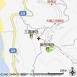 長崎県長崎市大籠町796周辺の地図