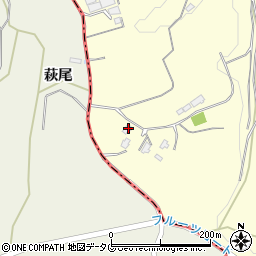 熊本県熊本市南区城南町藤山3355周辺の地図