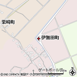 熊本県宇土市伊無田町32周辺の地図