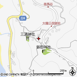 長崎県長崎市大籠町819周辺の地図