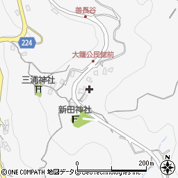 長崎県長崎市大籠町874周辺の地図