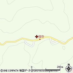 熊本県上益城郡山都町三ケ204周辺の地図