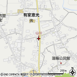 長崎県南島原市有家町山川1105周辺の地図