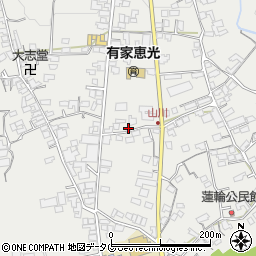 長崎県南島原市有家町山川1194周辺の地図