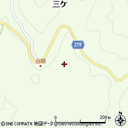 熊本県上益城郡山都町三ケ558周辺の地図