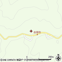 熊本県上益城郡山都町三ケ206周辺の地図