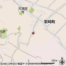 熊本県宇土市栗崎町285周辺の地図
