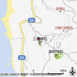 長崎県長崎市大籠町768周辺の地図