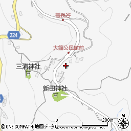 長崎県長崎市大籠町839周辺の地図