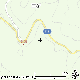 熊本県上益城郡山都町三ケ597周辺の地図