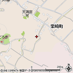 熊本県宇土市栗崎町283周辺の地図