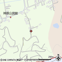 熊本県宇土市神合町654周辺の地図