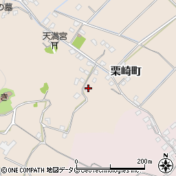熊本県宇土市栗崎町278周辺の地図