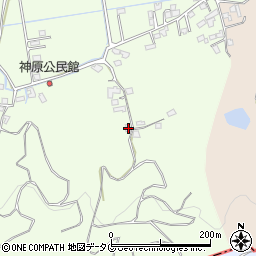 熊本県宇土市神合町667周辺の地図
