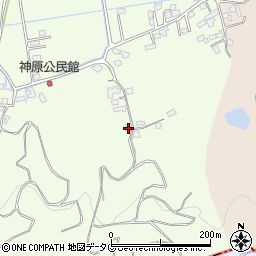 熊本県宇土市神合町667周辺の地図