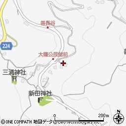 長崎県長崎市大籠町851周辺の地図