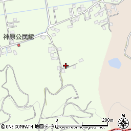 熊本県宇土市神合町664周辺の地図