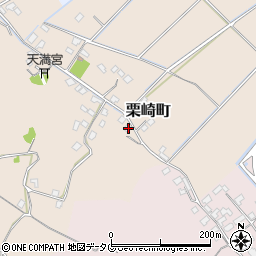 熊本県宇土市栗崎町4周辺の地図