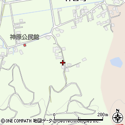 熊本県宇土市神合町635周辺の地図