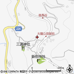 長崎県長崎市大籠町639周辺の地図