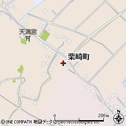 熊本県宇土市栗崎町270周辺の地図