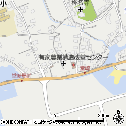 株式会社雲仙きのこ本舗　カットセンター周辺の地図