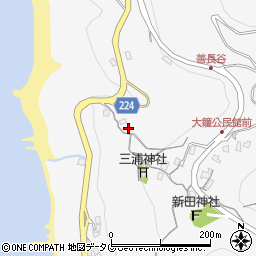 長崎県長崎市大籠町655周辺の地図