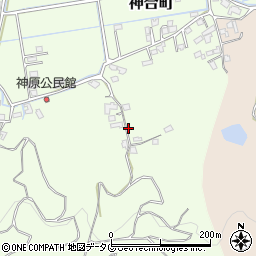 熊本県宇土市神合町669周辺の地図