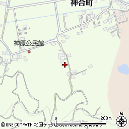 熊本県宇土市神合町632周辺の地図