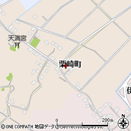 熊本県宇土市栗崎町2周辺の地図