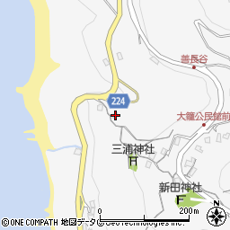 長崎県長崎市大籠町657周辺の地図