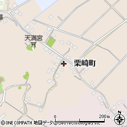 熊本県宇土市栗崎町268周辺の地図