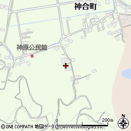 熊本県宇土市神合町631周辺の地図