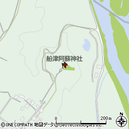 船津阿蘇神社周辺の地図