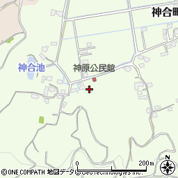 熊本県宇土市神合町596周辺の地図