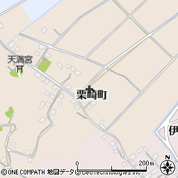 熊本県宇土市栗崎町9周辺の地図