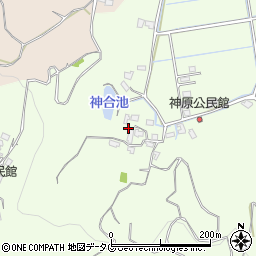 熊本県宇土市神合町529周辺の地図