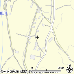 熊本県熊本市南区城南町藤山1825周辺の地図