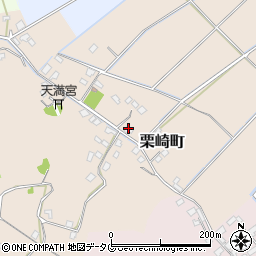 熊本県宇土市栗崎町262周辺の地図