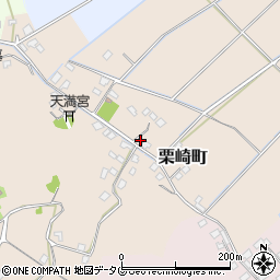 熊本県宇土市栗崎町255周辺の地図