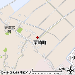 熊本県宇土市栗崎町249周辺の地図